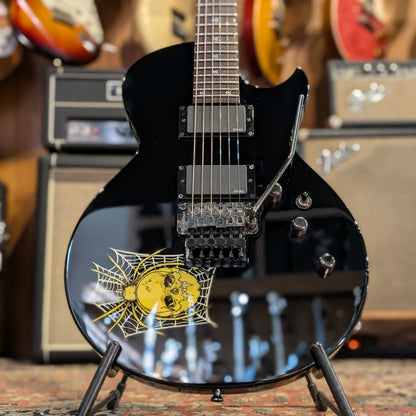 ESP KH-3 Kirk Hammett Signature Spider 2008 - Black with Spider Graphic