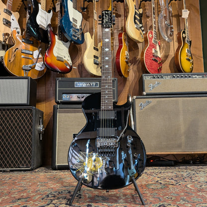 ESP KH-3 Kirk Hammett Signature Spider 2008 - Black with Spider Graphic