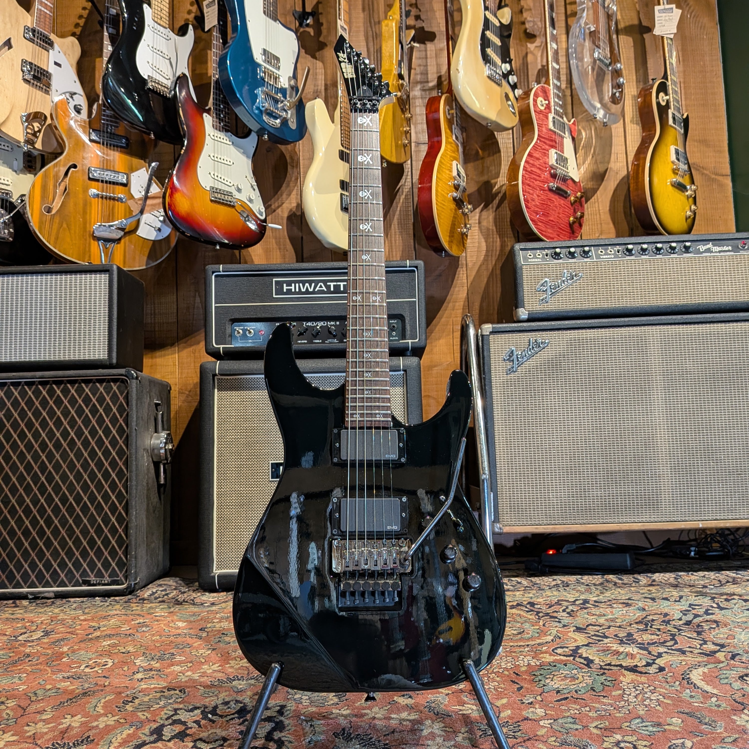 ESP KH-2 Kirk Hammett Signature Neck Thru 2009 - Black