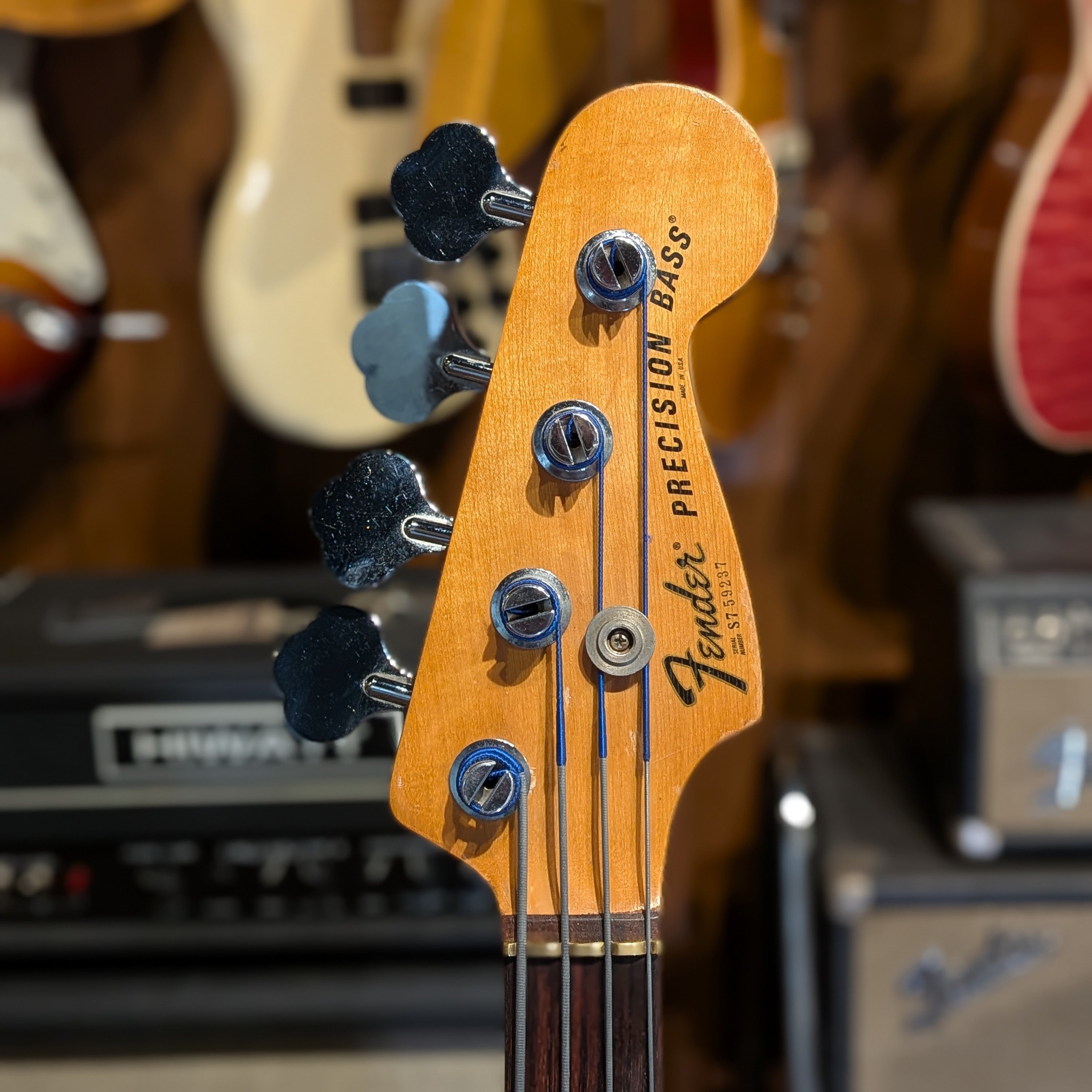 Fender Precision Bass Fretless with Rosewood Fingerboard 1978 - Sunburst