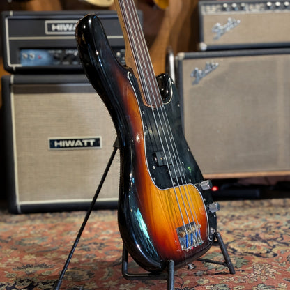 Fender Precision Bass Fretless with Rosewood Fingerboard 1978 - Sunburst