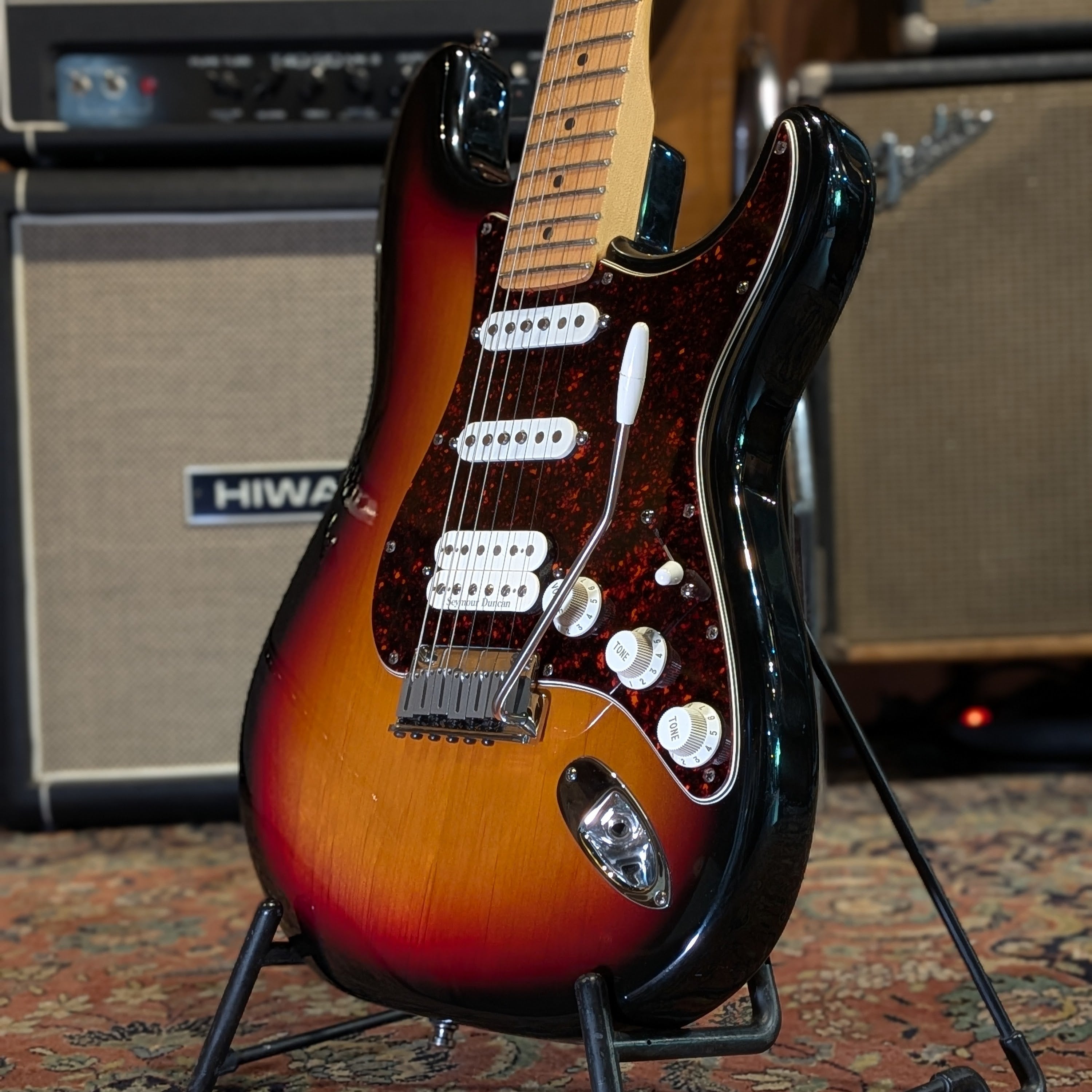 Fender US Lone Star Stratocaster with Maple Fretboard 1997 - 3-Color Sunburst