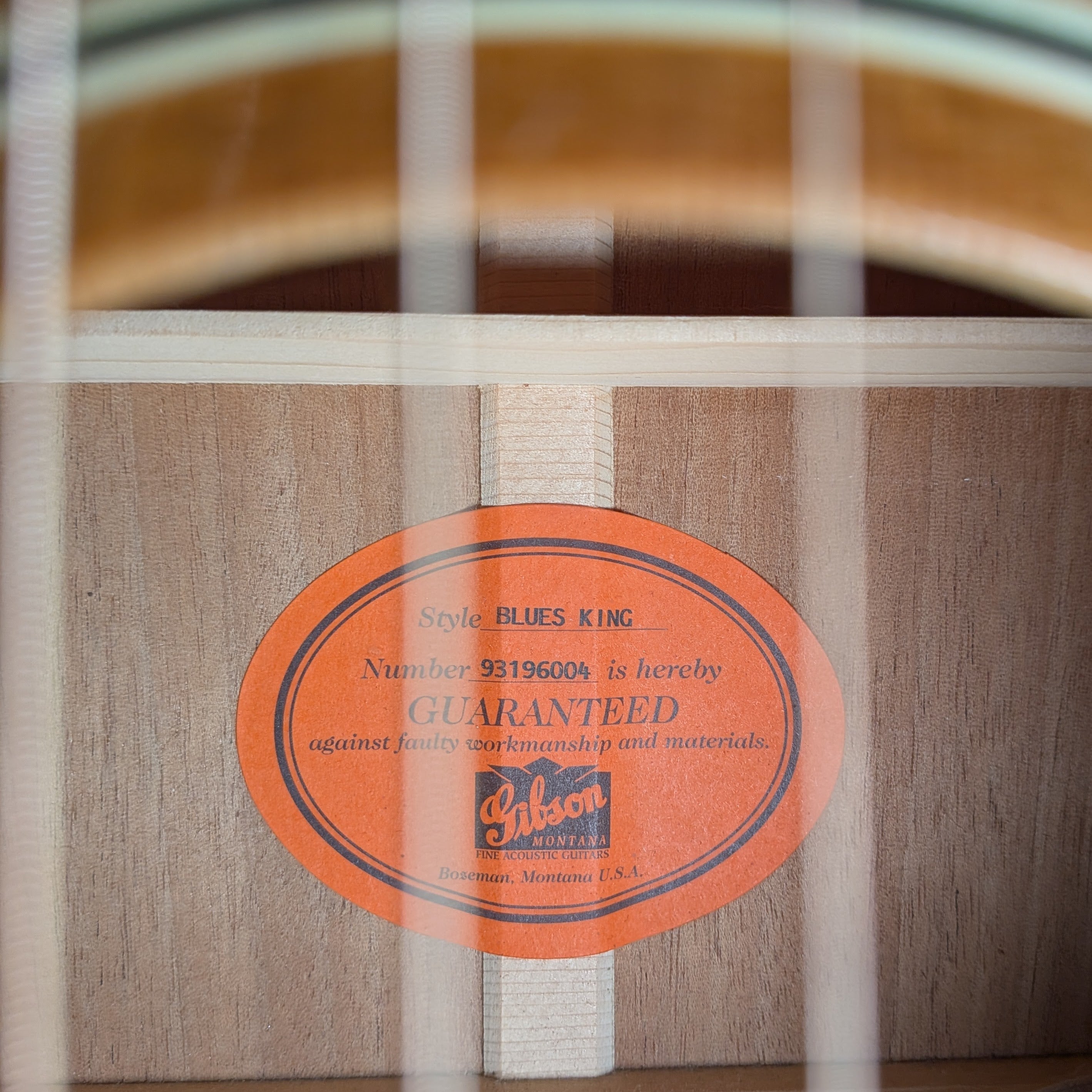 Gibson L-00 Blues King 1996 - Natural