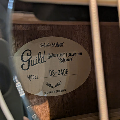 Guild Westerly Collection DS-240E Memoir 2024- Present - Black
