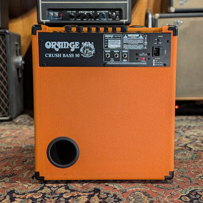 Orange Crush Bass 50 50-Watt 1x12" Bass Combo 2016 - Present - Orange
