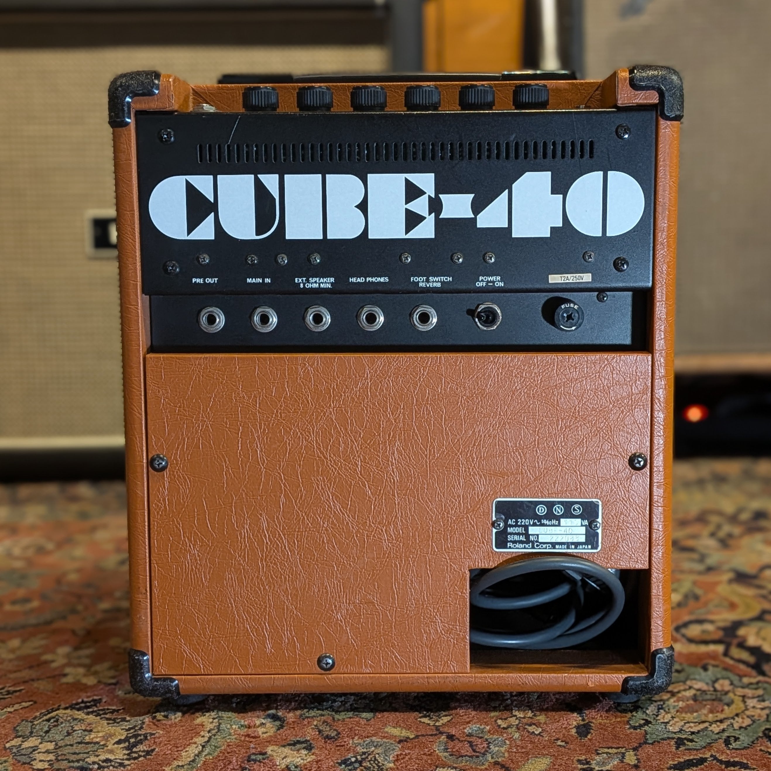 Roland CUBE-40 40-Watt 1x10" Guitar Combo 1978 - 1989 - Orange