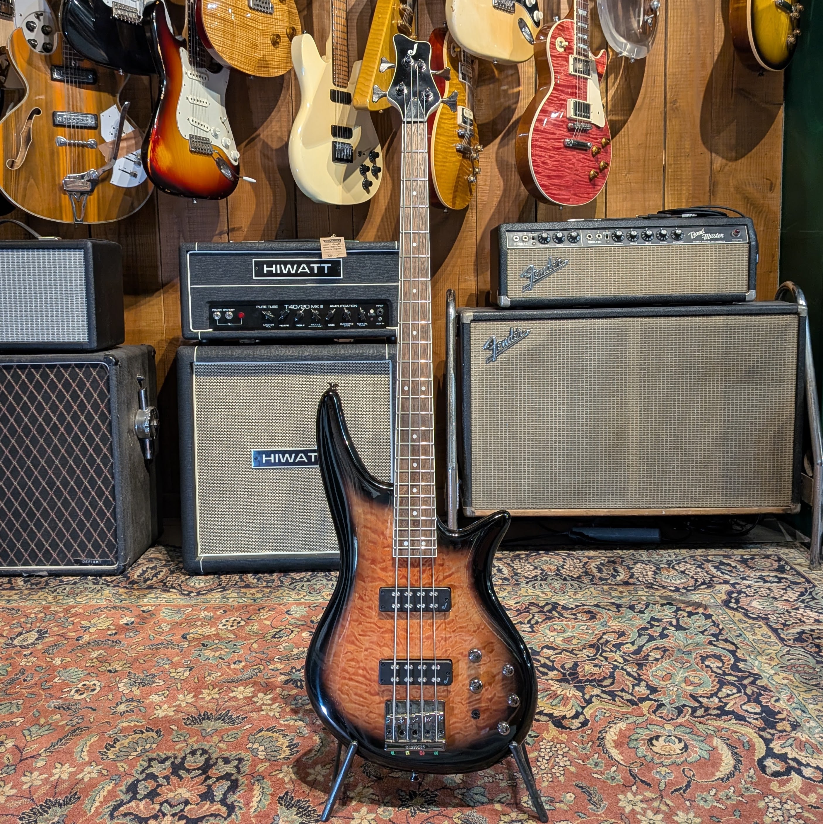 Jackson JS Series JS3Q Spectra Bass 2020 - Present - Dark Sunburst
