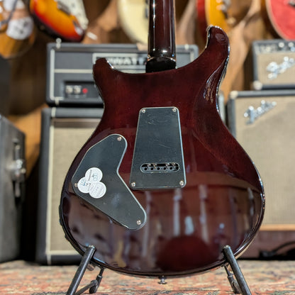 PRS SE Custom 24 Semi-Hollow Piezo 2025 - Orange Tiger Smokeburst