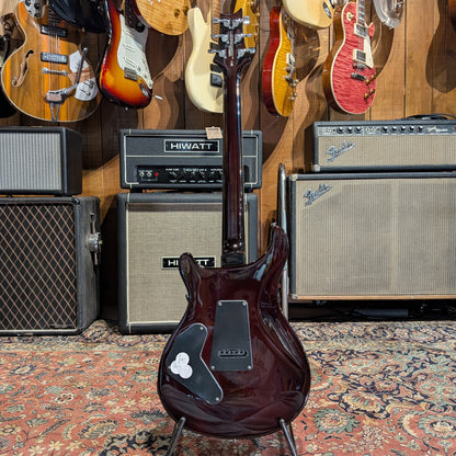 PRS SE Custom 24 Semi-Hollow Piezo 2025 - Orange Tiger Smokeburst