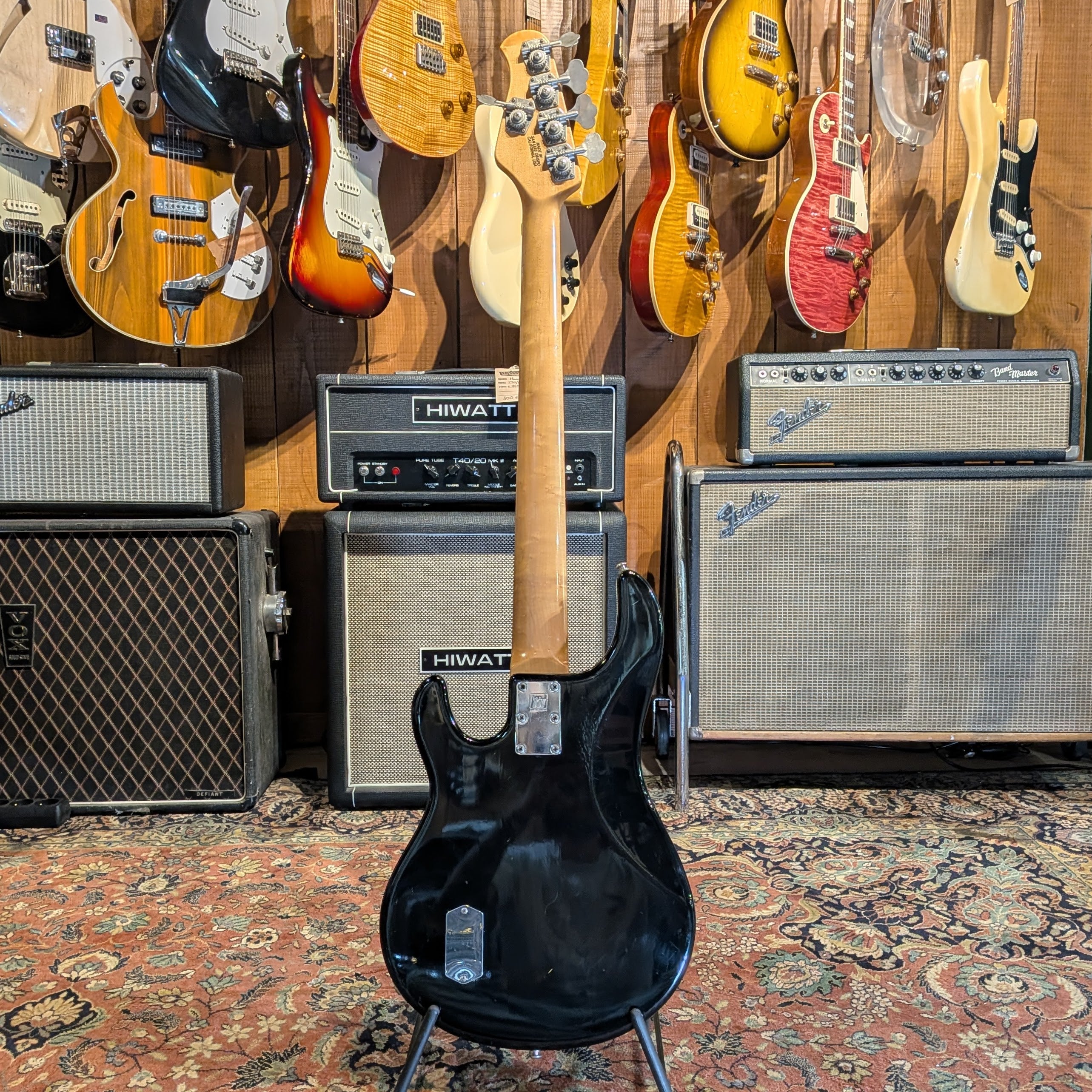 Ernie Ball Music Man StingRay 5 H with Rosewood Fretboard 1990 - Black