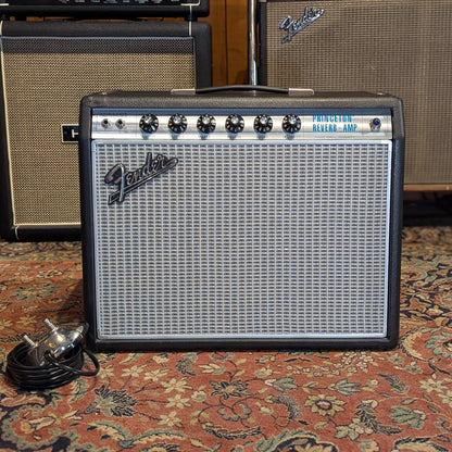 Fender '68 Custom Princeton Reverb-Amp 12-Watt 1x10" Guitar Combo - Black
