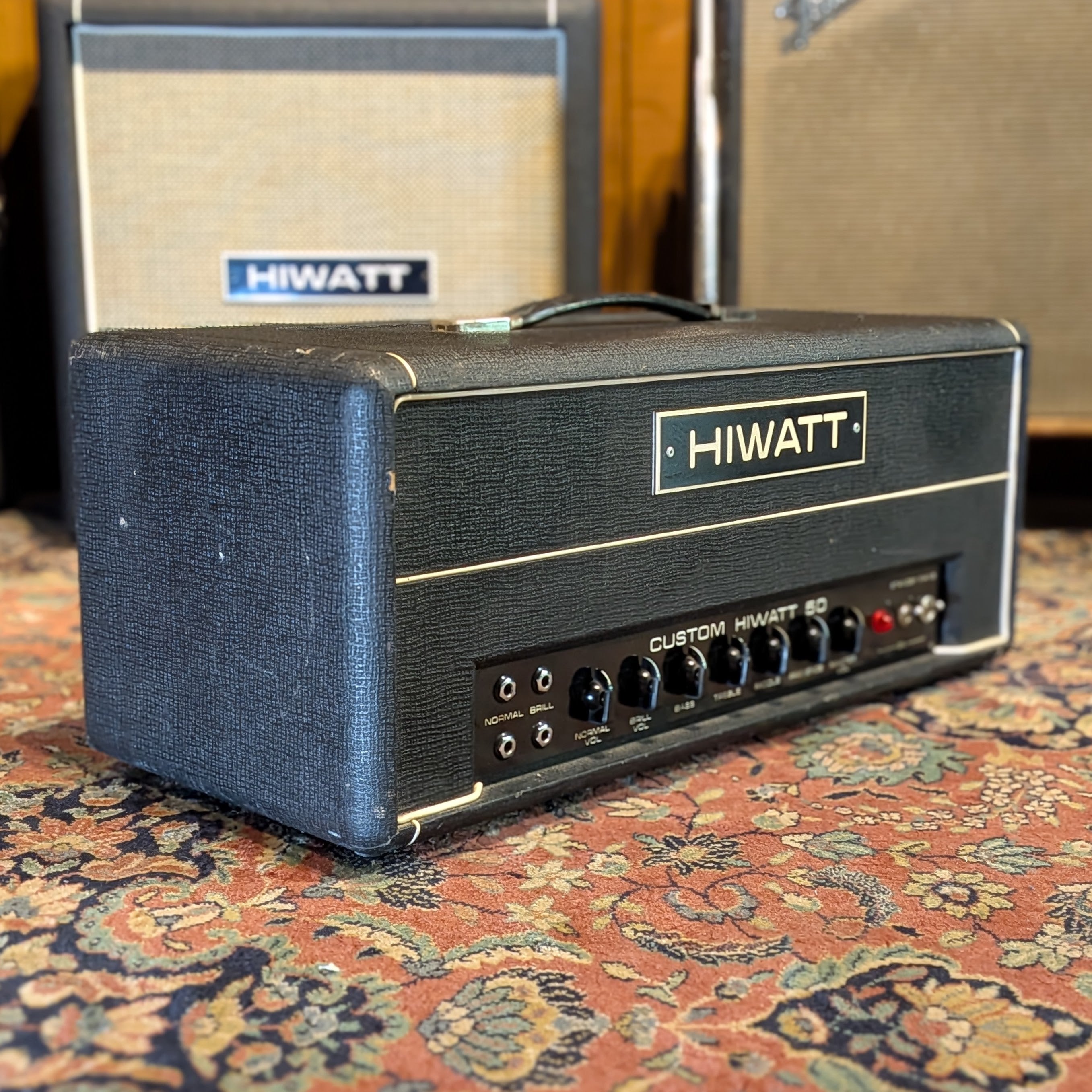 Hiwatt Custom 50 DR504 - 1974 - Black