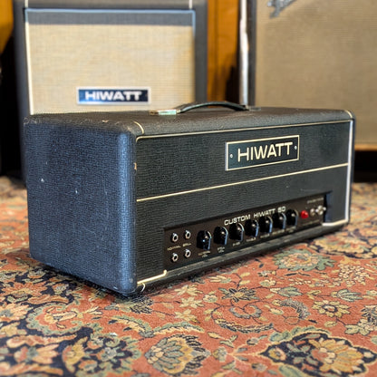 Hiwatt Custom 50 DR504 - 1974 - Black