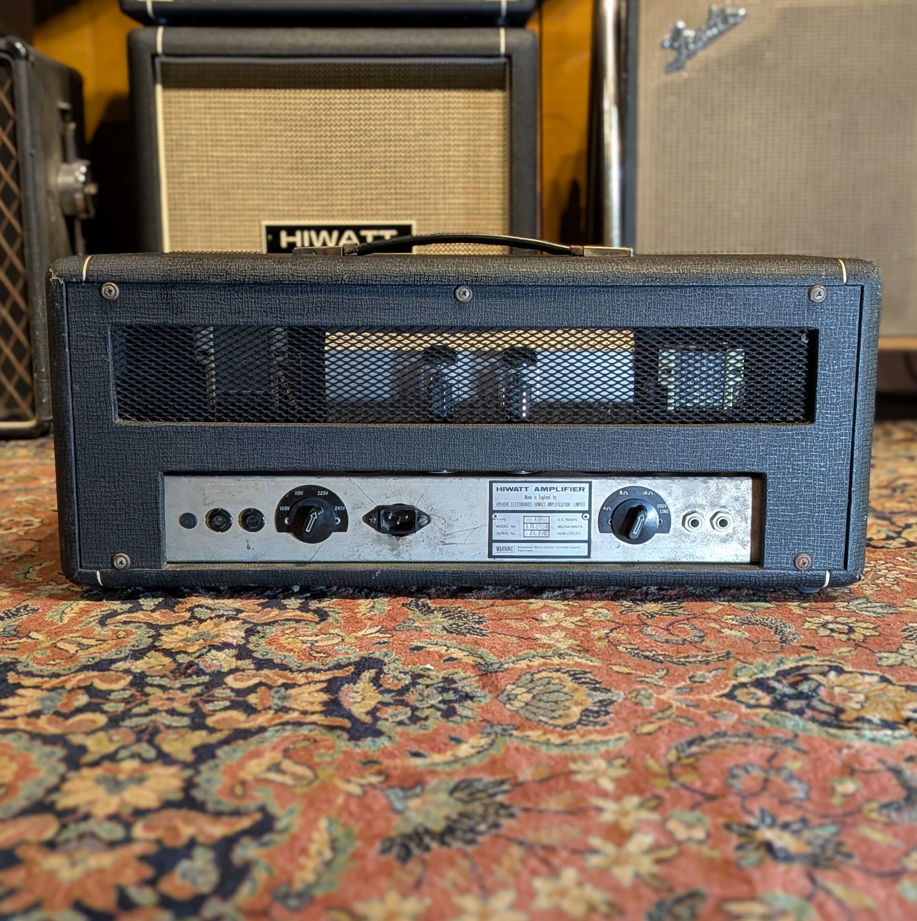 Hiwatt Custom 50 DR504 - 1974 - Black