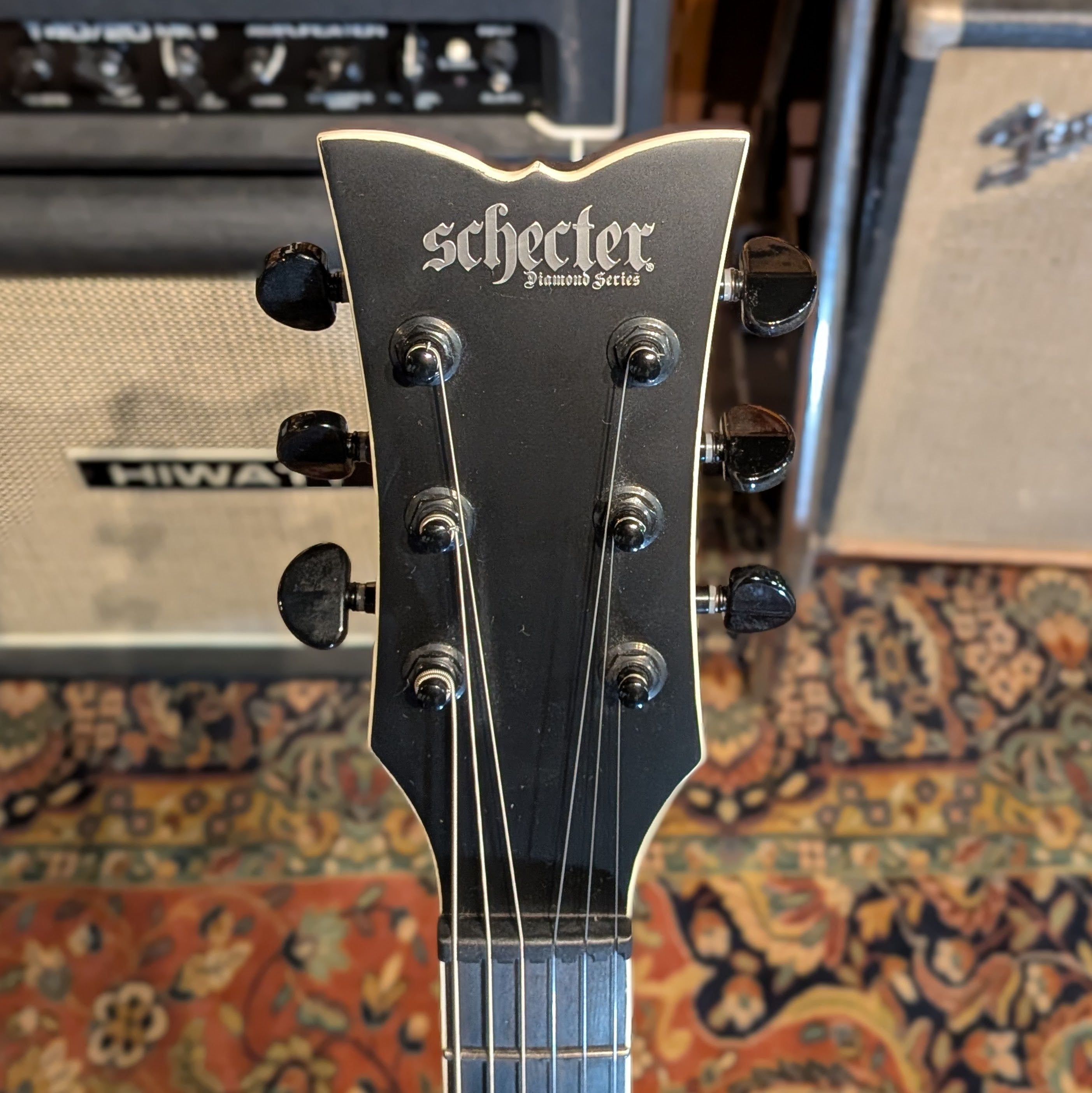 Schecter Solo-II SLS Elite Evil Twin - Satin Black