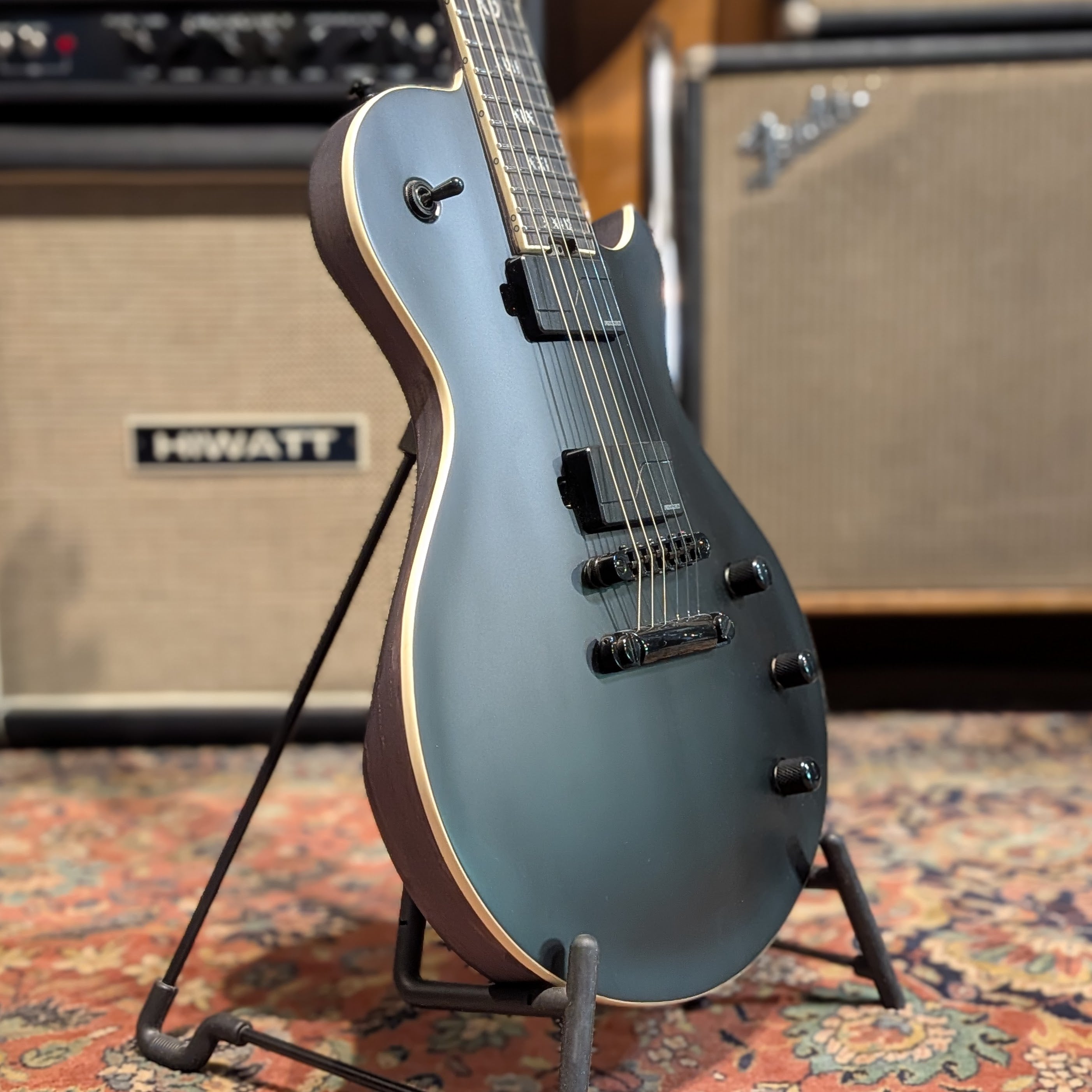 Schecter Solo-II SLS Elite Evil Twin - Satin Black