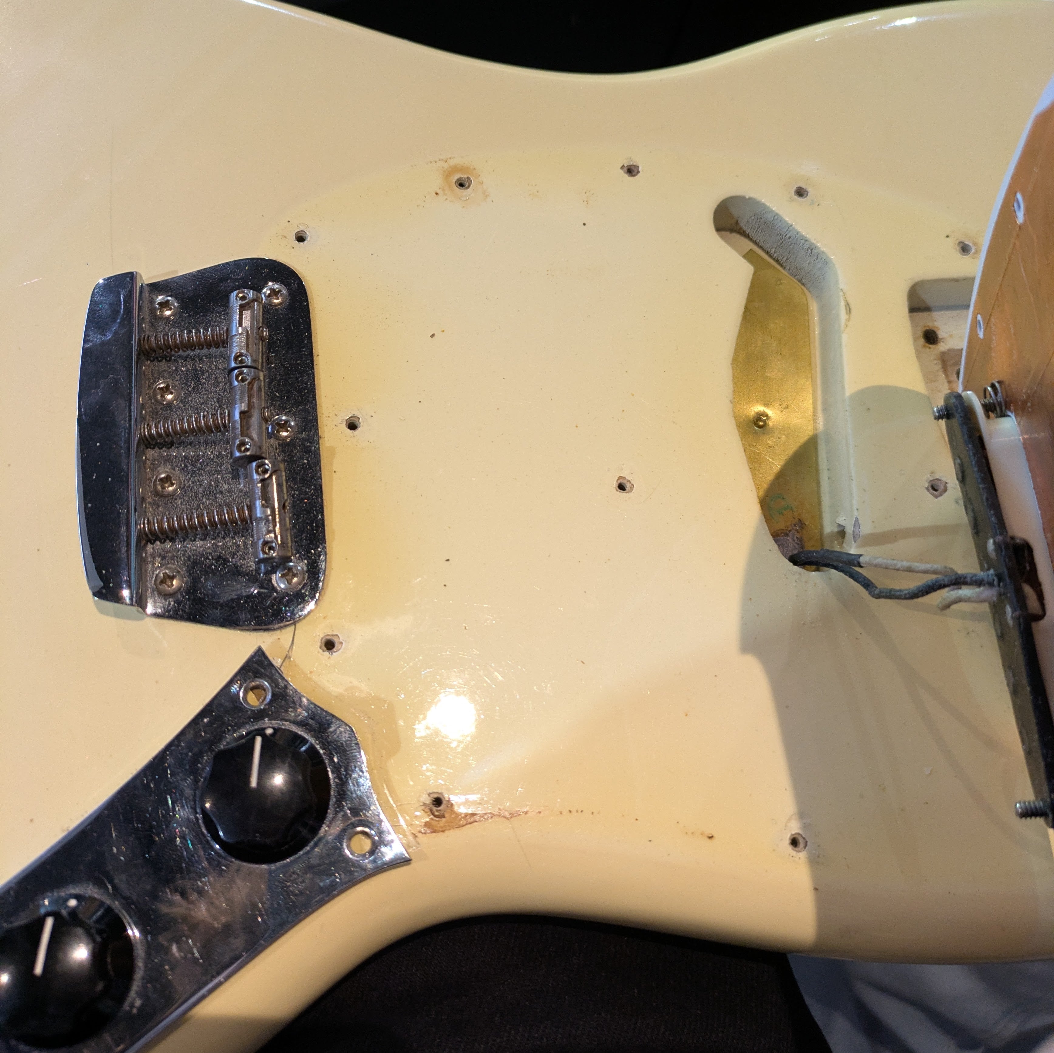 Fender Musicmaster with Rosewood Fretboard 1976 - Olympic White