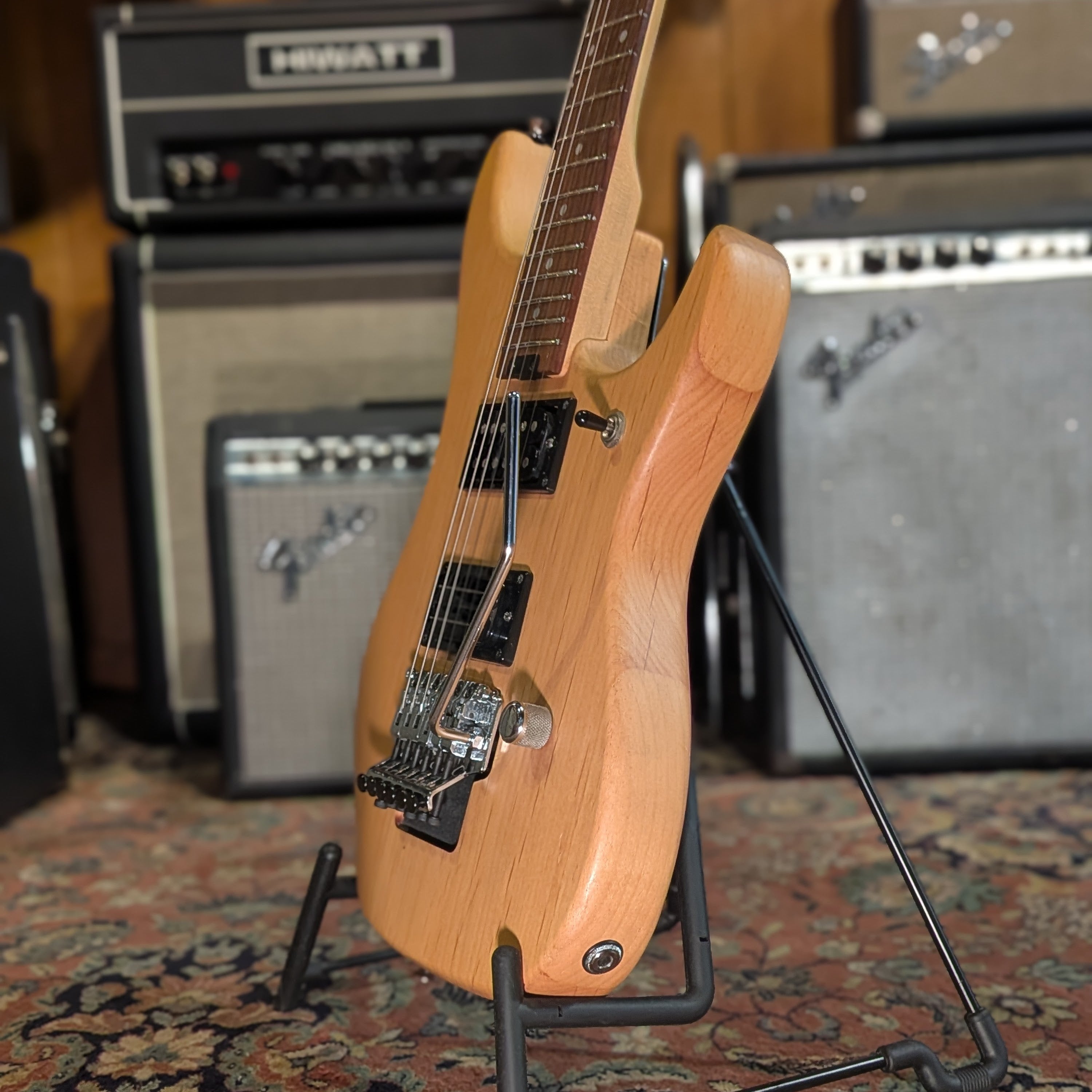Washburn N2NMK Nuno Bettencourt Signature with Floyd Rose Tremolo - Natural