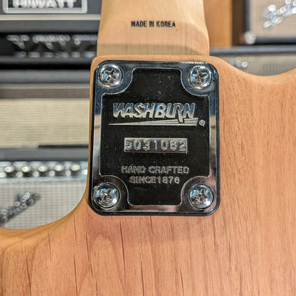 Washburn N2NMK Nuno Bettencourt Signature with Floyd Rose Tremolo - Natural