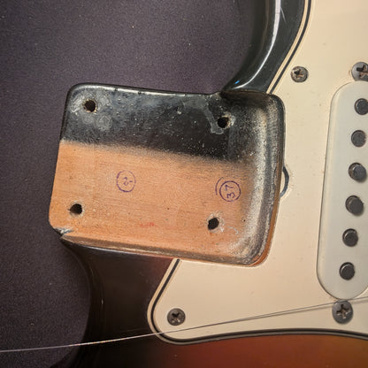 Fender Stratocaster with Rosewood Fretboard 1967 - Sunburst