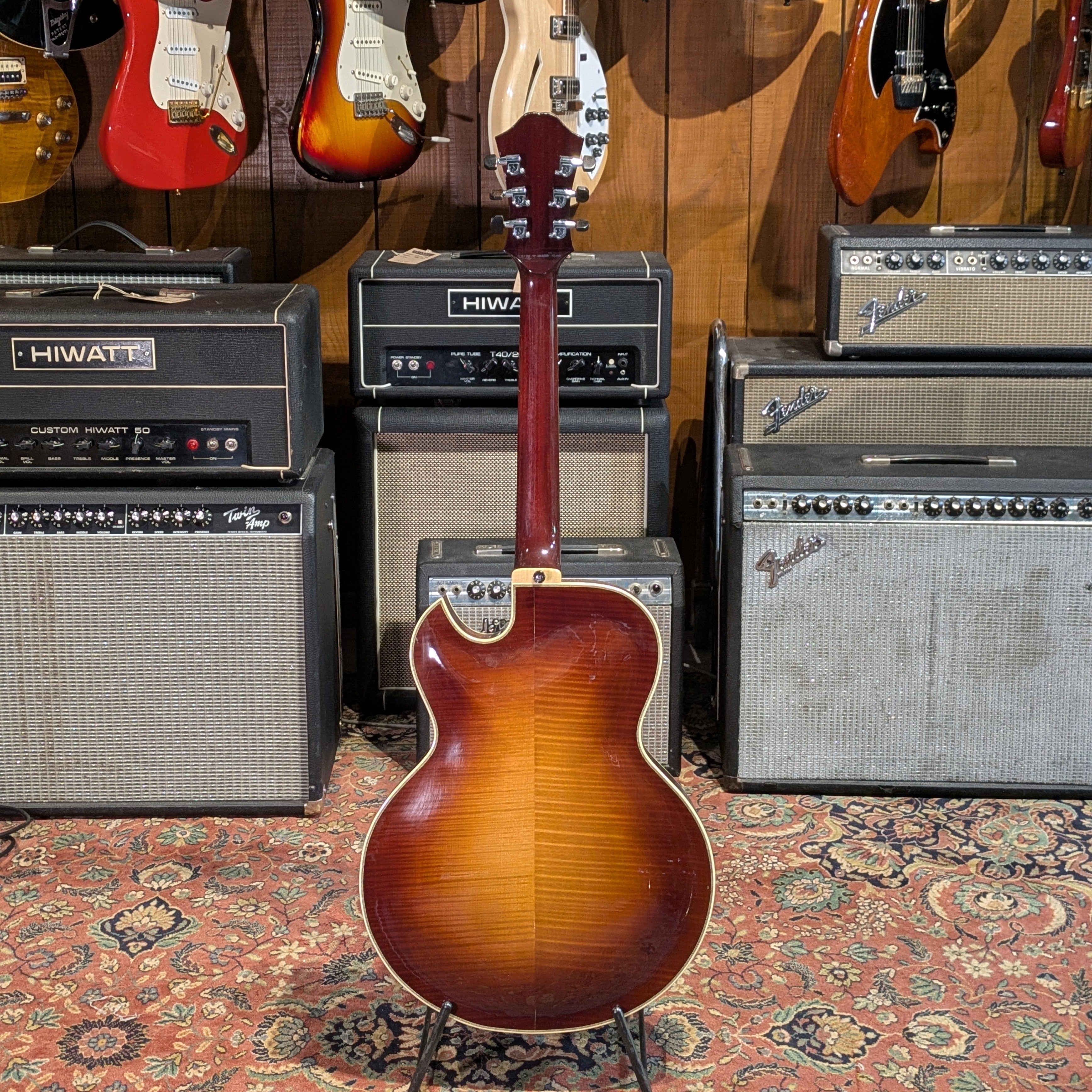 ACOUSTIC LIUTERIA 175 ALFA 1990's - SUNBURST