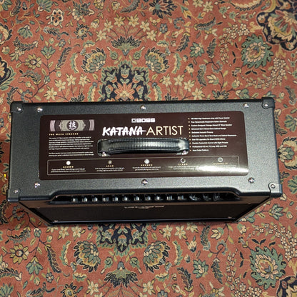 Boss Katana Artist 100-Watt 1x12" + Footswitch Boss GAFC
