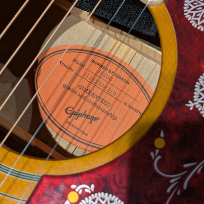 Epiphone inspired by Gibson J-200 2021