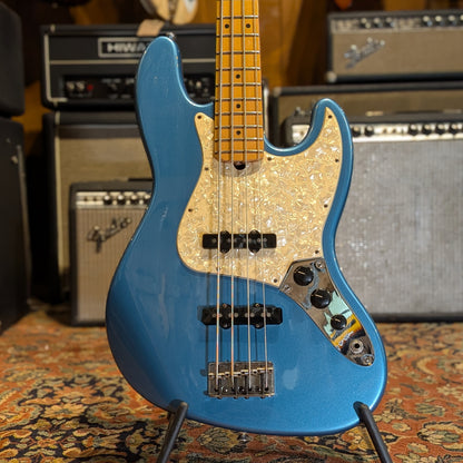 Fender American Standard Jazz Bass with Maple Fretboard 1997 - Lake Placid Blue