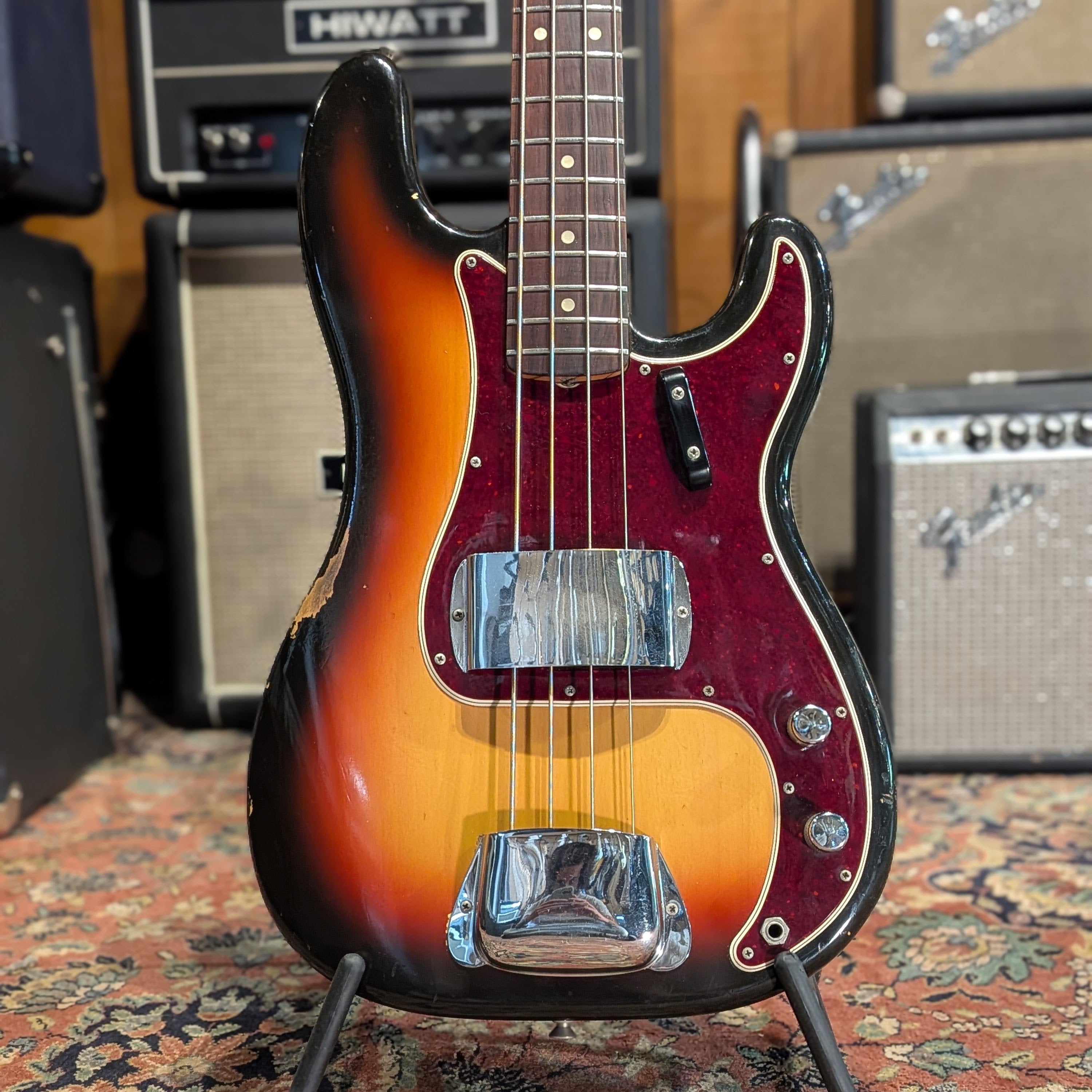 Fender Precision Bass with Rosewood Fretboard 1966 - Sunburst