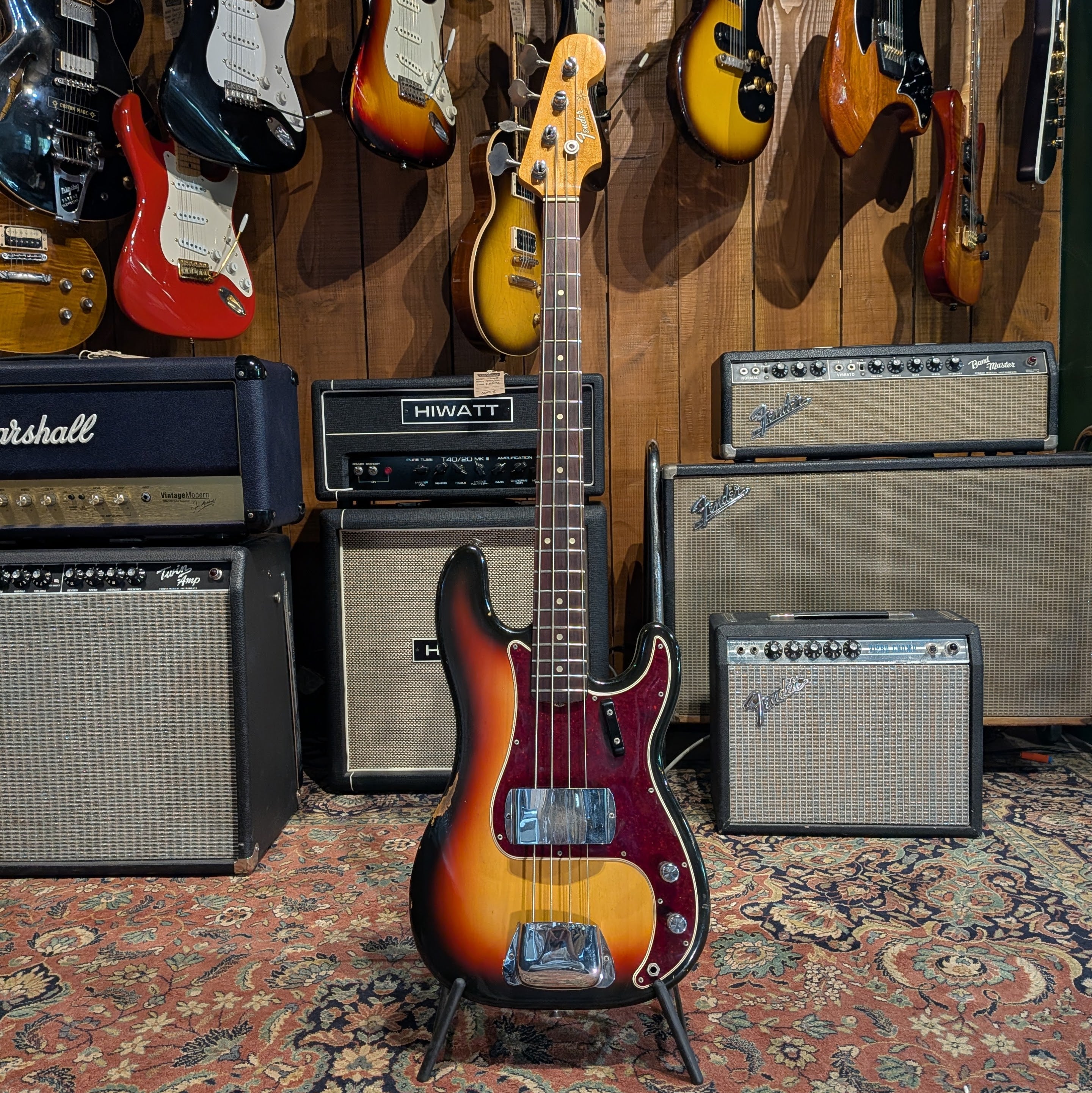 Fender Precision Bass with Rosewood Fretboard 1966 - Sunburst