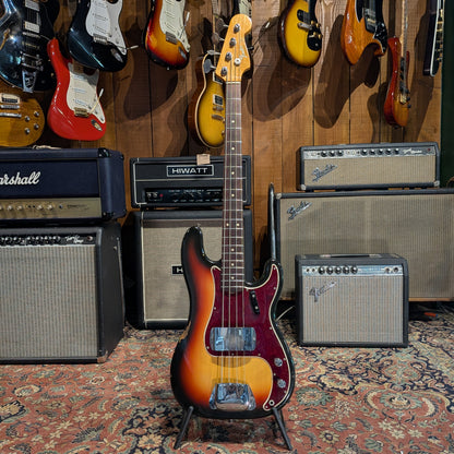 Fender Precision Bass with Rosewood Fretboard 1966 - Sunburst