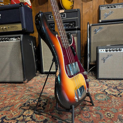 Fender Precision Bass with Rosewood Fretboard 1966 - Sunburst