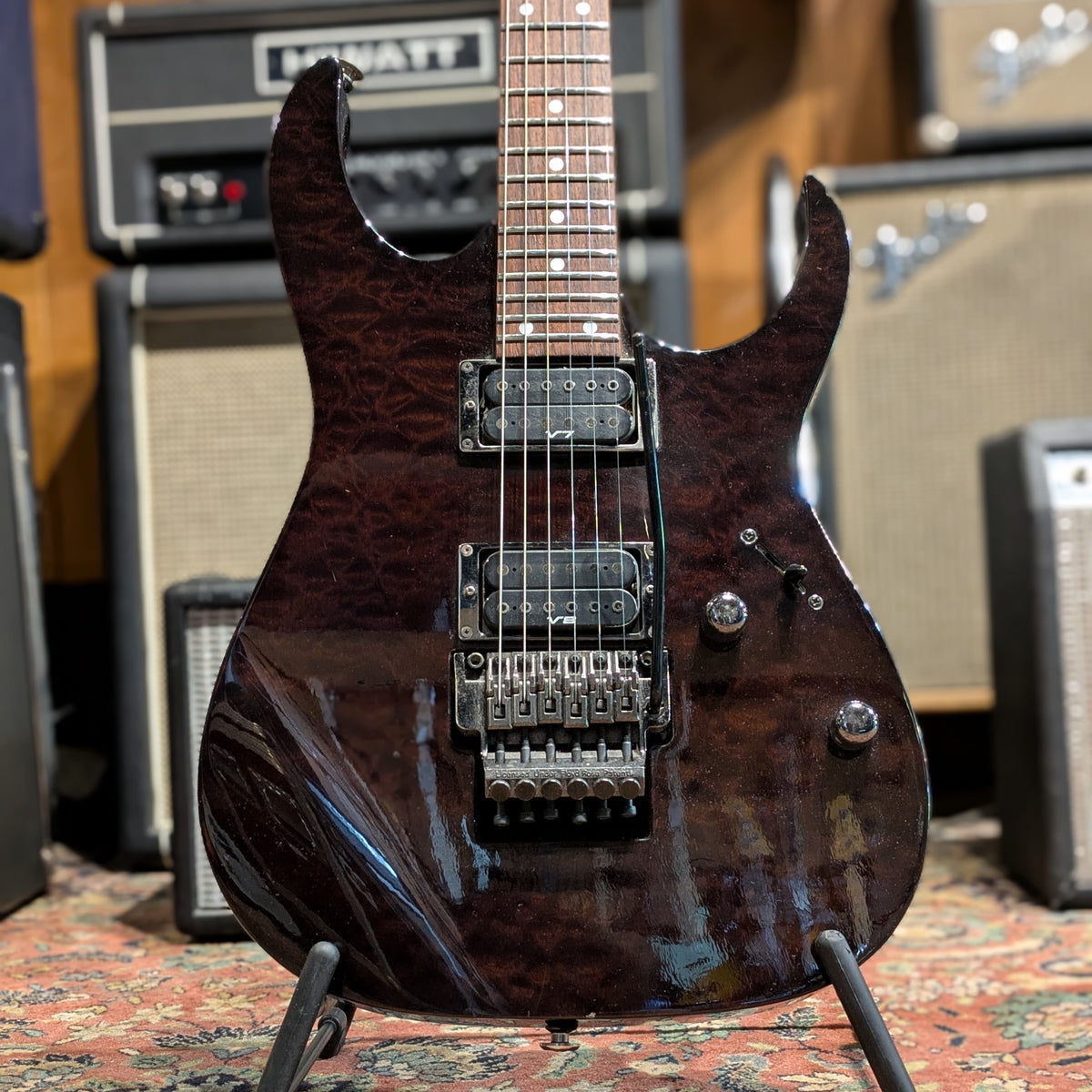 Ibanez RG520QS-TK Standard 1999 - Transparent Black