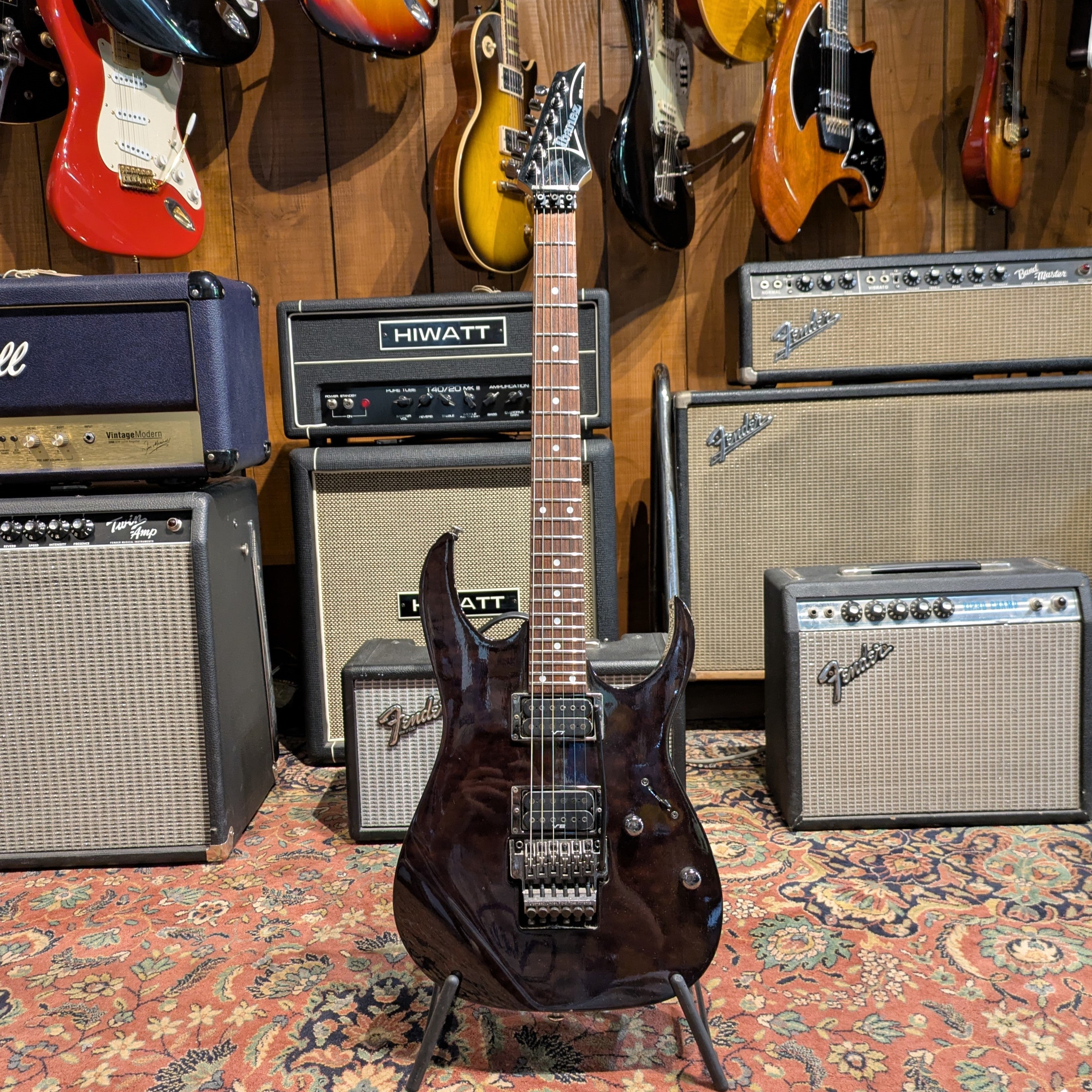 Ibanez RG520QS-TK Standard 1999 - Transparent Black