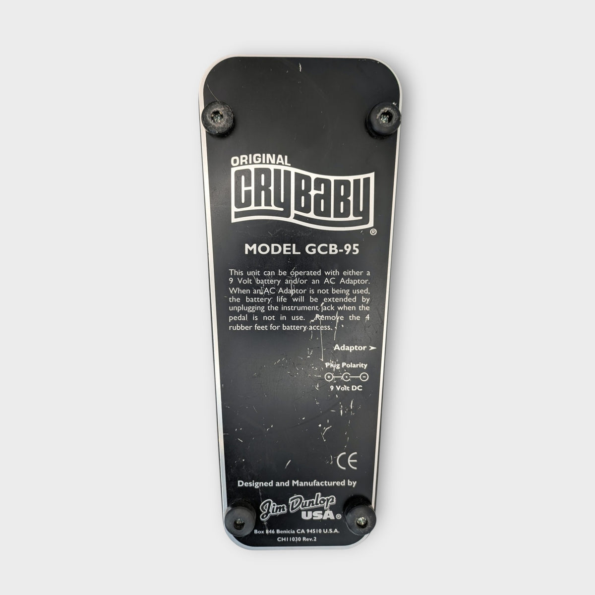 Dunlop GCB95 Cry Baby Standard Wah - Black