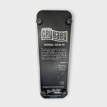 Dunlop GCB95 Cry Baby Standard Wah - Black