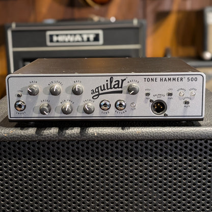 Aguilar Tone Hammer 500 Super Light 500-Watt Bass Amp Head - Aluminum