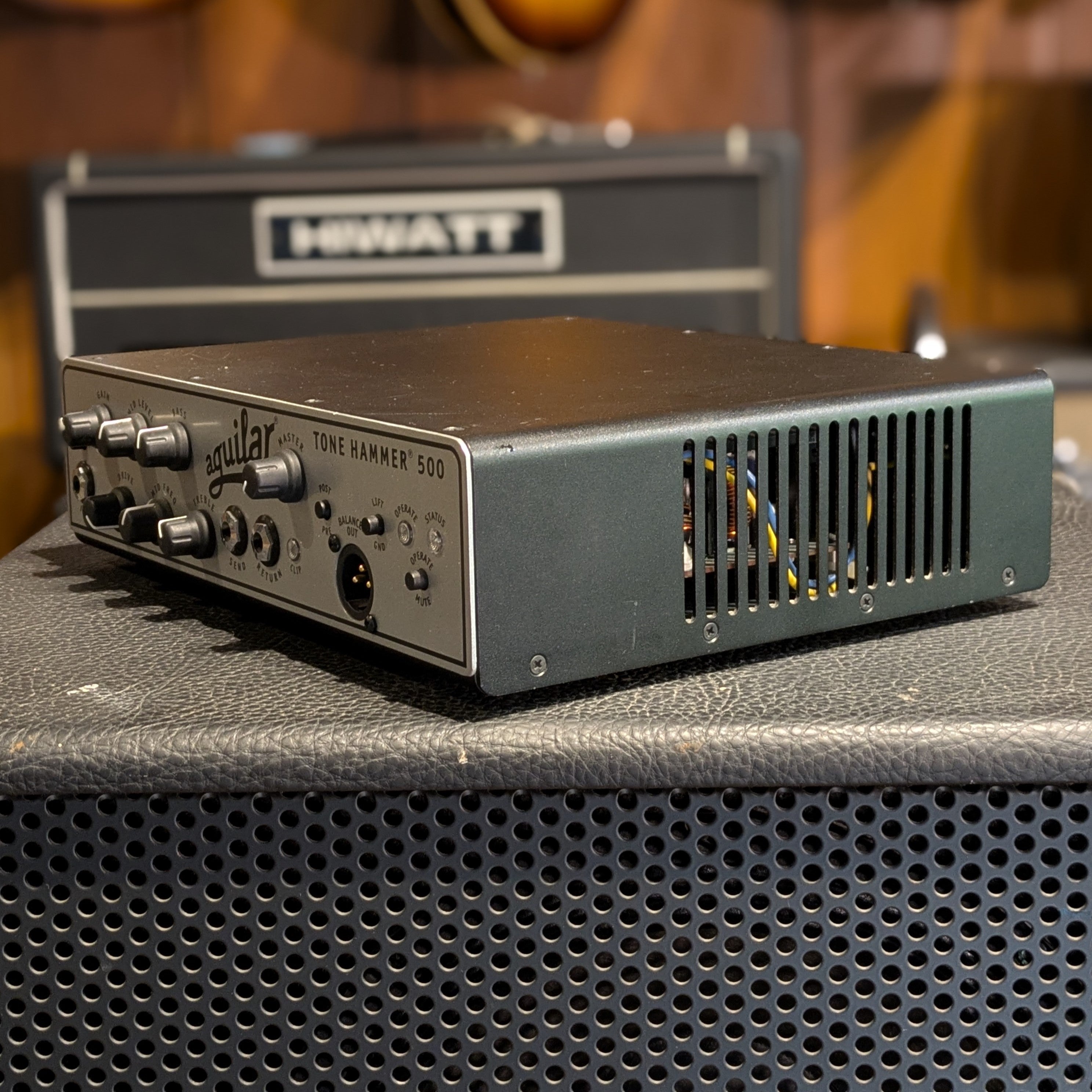 Aguilar Tone Hammer 500 Super Light 500-Watt Bass Amp Head - Aluminum