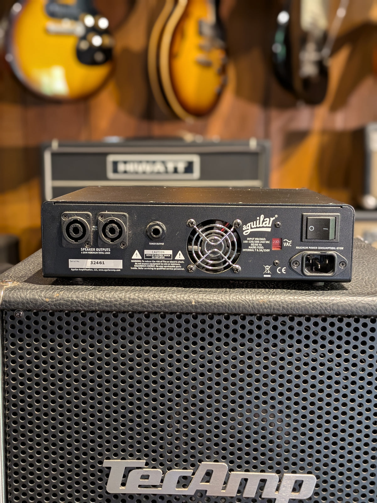Aguilar Tone Hammer 500 Super Light 500-Watt Bass Amp Head - Aluminum