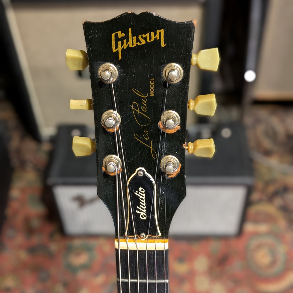 Gibson Les Paul Studio with Ebony Fretboard 1990 - Wine Red