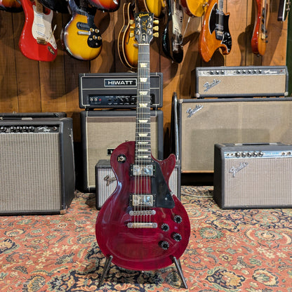 Gibson Les Paul Studio with Ebony Fretboard 1990 - Wine Red