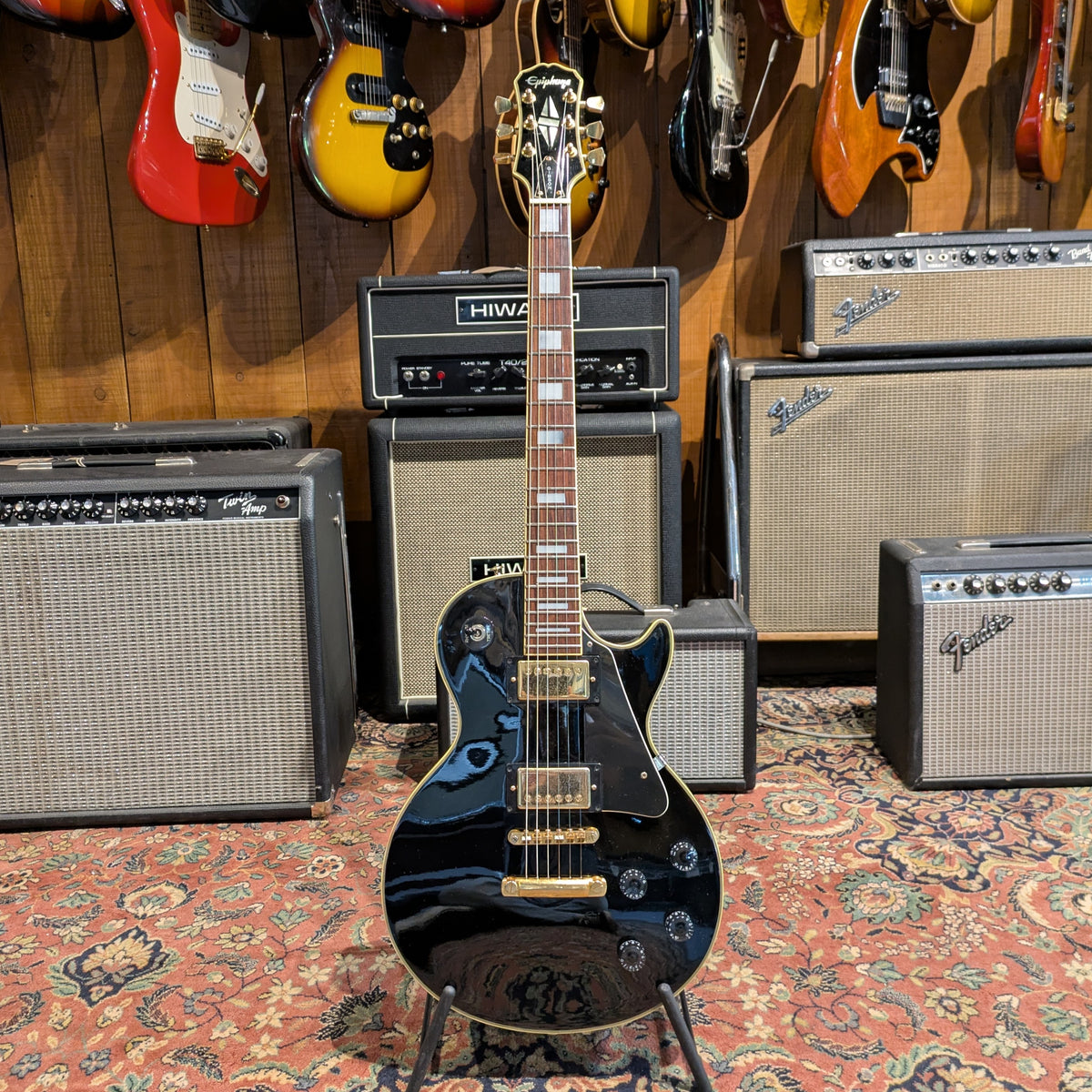 Epiphone Les Paul Custom 1996- Korea - Ebony (Seth Lover Pickups)