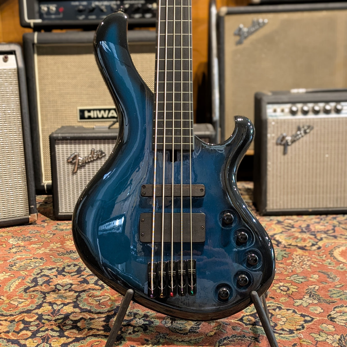 MARUSZCZYK - FROG - FRETLESS 5 - Blue Burst