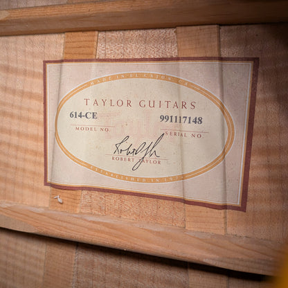 Taylor 614ce with LR Baggs Electronics 1999 - Natural
