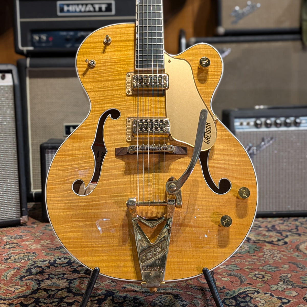 Gretsch G6120AM Nashville 2005 - Tiger Maple Amber Stain