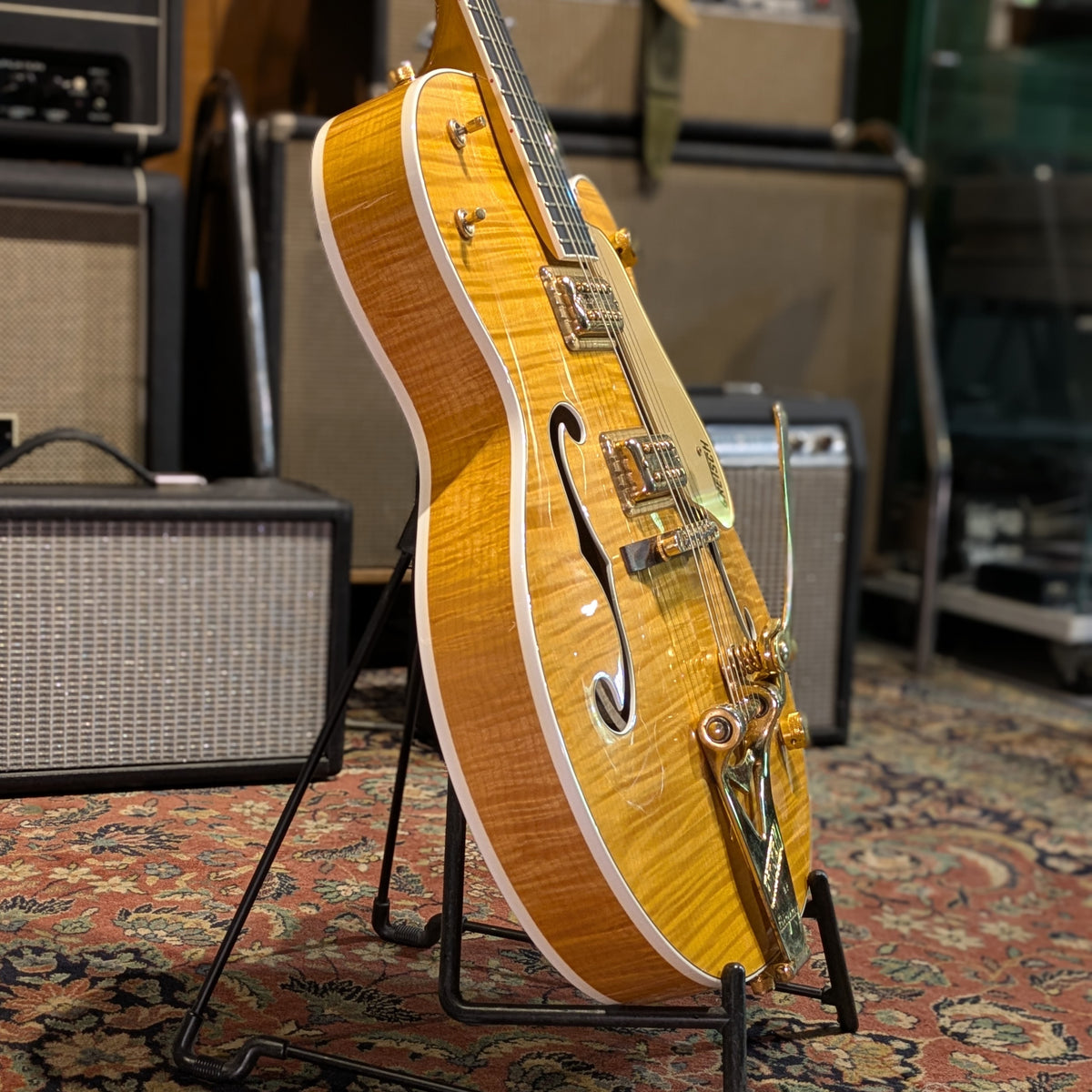 Gretsch G6120AM Nashville 2005 - Tiger Maple Amber Stain