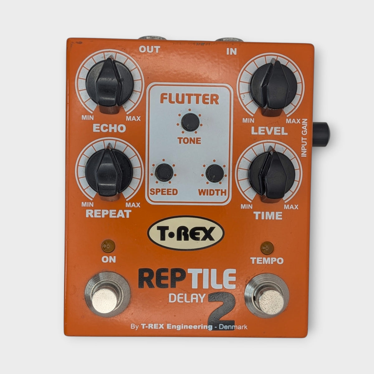 T-Rex Reptile Delay 2000s - Orange