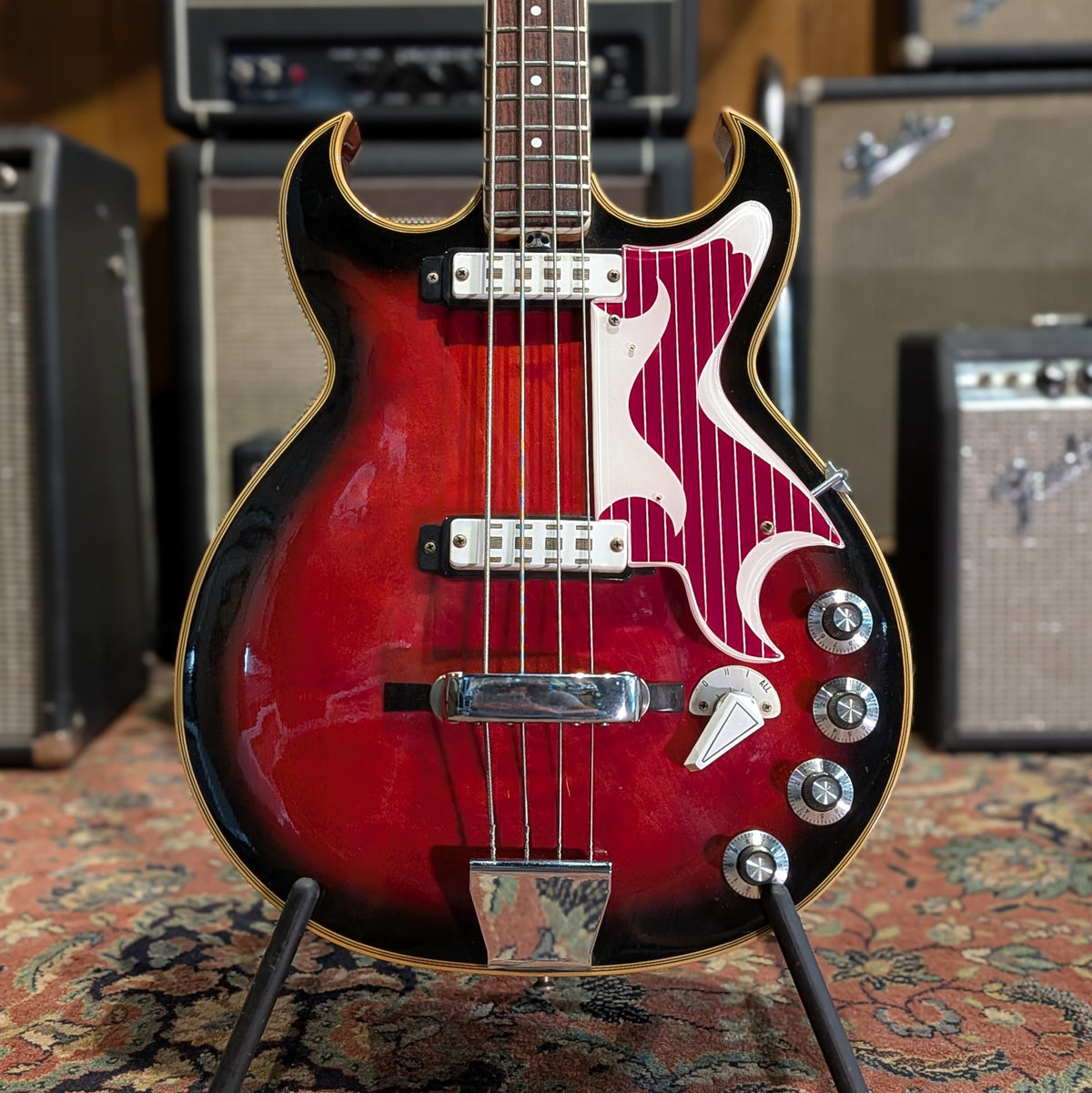 Eko Florentine 960/2 1960's - Red Burst