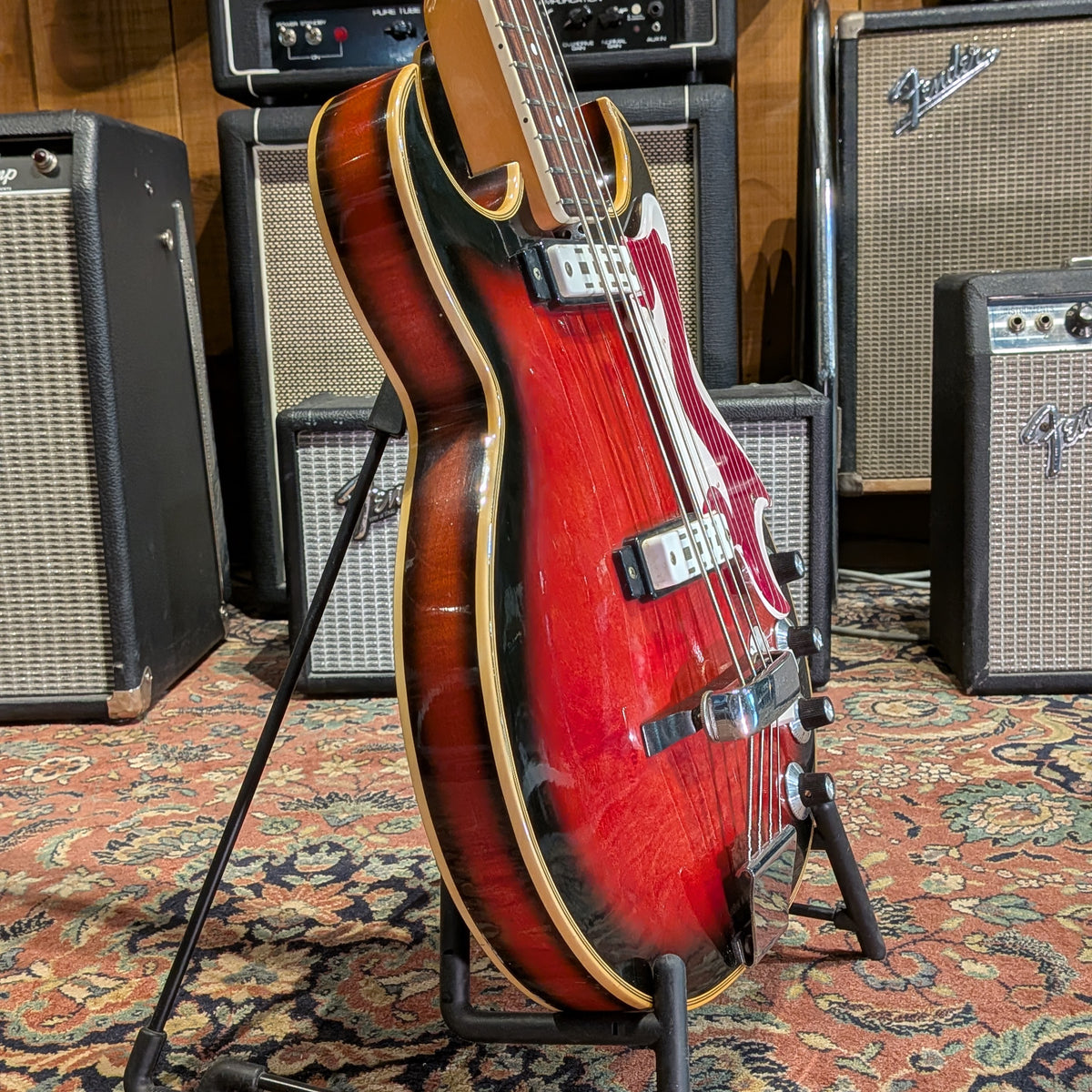 Eko Florentine 960/2 1960's - Red Burst
