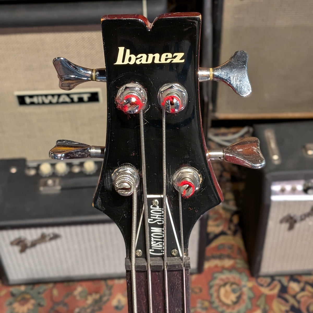 Ibanez YAB-50AV Custom Shop - Fretless Bass 90's - Sunburst